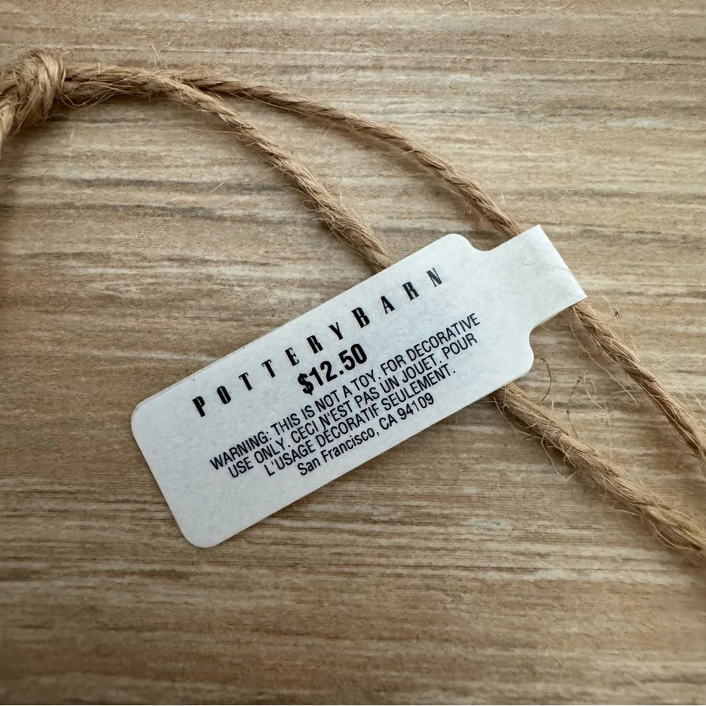 NWT Pottery Barn 2018 Dated Enamel Frame Ornament